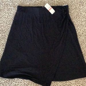 Tommy Bahama Tambour faux wrap skirt